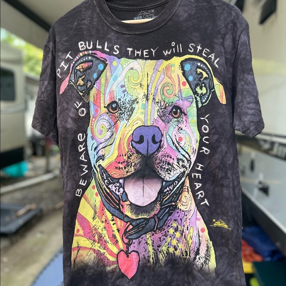 THE MOUNTAIN Pit Bull Lover T-Shirt - Picture 6 of 9